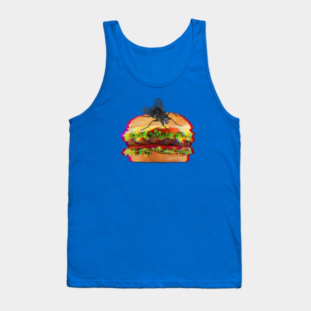 Mosca hamburger Tank Top by SilentSpace